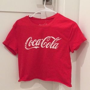VINTAGE COCA COLA CROP TOP XS